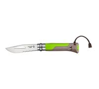 OUTDOOR couteau fermant n°8 Mer / Montagne Soft Touch OPINEL VERT
