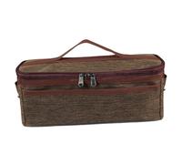 Outdoor Cutlery Tote Case - Canvas Portable Bag for Camping, Rugged Canvas Culinary Roll, Al-Fresco Utensil Organizer | Portable Storage Bag for Camping, Travel, Picnic, Hiking, BBQ, Tailgating