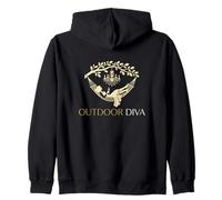 Outdoor Diva Glamping Diva Glamour Wilderness Tente Camper Sweat à Capuche