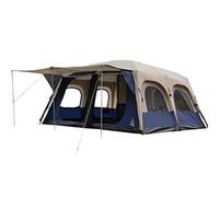 Outdoor Double Layer Waterproof Sunscreen 6-10 People Two Rooms and One Living Room Camping Family Tent Backpack Tent