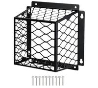Outdoor Dryer Vent Guard - Wear Resistant Galvanized Metal Exhaust Cover Prevents Birds and Rodents Entry Provides Reliable Airflow Control | Protective Cap for 3-4 Inch Outlet Use in Laundry Room Ext
