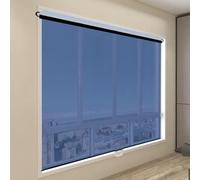 Outdoor-facing mirrored surface acts as reflective window tint for daytime privacy and sun blocking. Indoor see-through layer maintains clear visibility and natural light transmission. Thermal insula
