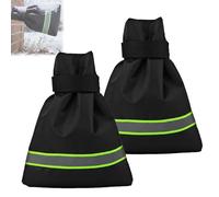 Outdoor Faucet Covers for Winter Freeze Protection, Waterproof Insulated Spigot Cover, Upgraded Thicken Outside Garden Faucet Socks with Reflective Strip,for Yard & Garden (2 Pcs)