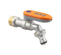 Outdoor Faucet Lock - Brass Garden Spigot, Water Valve Device, Combination Security Lock | Anti-Theft Yard Irrigation System, Rental Farm Apartment, Dormitory, Restaurant, Heavy Duty Metal Locking Tap