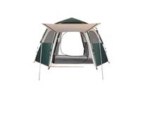 Outdoor Folding Camping Tent Portable Automatic Quick-Opening Rainproof Thickened Hexagonal in The Wild(Color4)