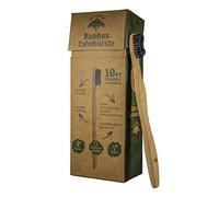 OUTDOOR FREAKZ Bambus Zahnbürste (10er Erwachsene: 5 x Schildkröte + 5 x Vogel)
