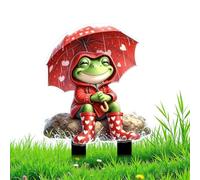 Outdoor Frog Statue, Garden Decor, Lawn Ornament