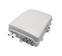 Outdoor FTTH Distribution Box for 24 SC/SX or LC/DX adapters and 24 splices