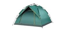 Outdoor Fully Automatic Quick Opening Folding Tent 3 4 Person Self Driving Camping Rainproof Sun Protection Portable(Green Large)