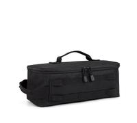 Outdoor Gas Tank Storage Bags Camping réservoir de gaz Sac Rangement en Plein air Grande capacité cuisinière Mallette Sol Clou Outil conteneur ustensiles Kit Organisateur(Black)