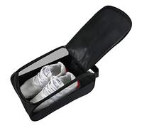 Outdoor Golf Shoes Bags Travel Shoes Bags Zippered Sport Shoes Bag (Black)