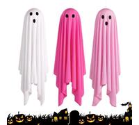 Outdoor Halloween Ghost Decor | Hangable Reusable Scene Prop Ornament | Fly