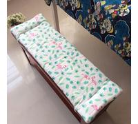 Outdoor/Indoor Bankauflage strapazierfähiges Bankkissen langlebige Sitzauflage 100x35cm Flamingo Polster für Garten Terrasse Balkon bequemes Sitzpolster für Möbel