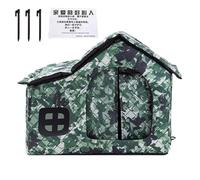 Outdoor Insulated Cat House - Waterproof Foldable Winter Shelter, Warm Pet Cave with Roof Cover, Portable Weatherproof Cat Shelter for Patio Garden Yard Garage Porch Community Cats