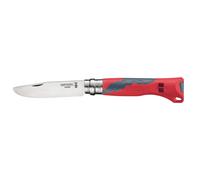 OUTDOOR Junior couteau fermant n°7 Mer / Montagne Soft Touch OPINEL Rouge