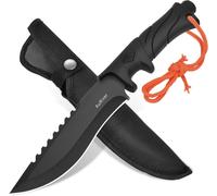 Outdoor Knife Fixed Blade-Steel 7cr13,Noble Survival,Ideal Hunting-Case Included