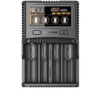 Nitecore SC4 Chargeur de Batterie Mixte Adulte, Noir