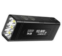 Nitecore Tiny Monster 10K-10.000Lm-Lg: 110mm-Lrg: 41mm La Plus puissante Lampe Torche Mixte Adulte, Noir