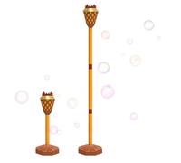 Outdoor Machine - Musical Light-Up Children’s Toy | Handheld & Standing 2-in-1 Design | Automatic Bubble Blower for Weddings and Parties, 2026 Upgraded Height-Adjustable Stand