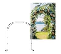 Outdoor Metal Arch for Gardens Weather-Resistant Party Decoration Perfect for Climbing Plants Vines & Flowers 200x230cm Ideal for Events & Celebrations