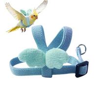 Outdoor Parrot Walking Harness Lovebird Macaw Conure Bird Leash Harness