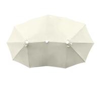 Outdoor Patio Umbrella Canopy Replacement - 8.86ft Twelve Rib Shade Cover, Breathable UV Blocking Fabric, UPF 30+ Sun Protection Umbrella Top | Backyard Leisure, Lawn Rest Area, Pool Deck Comfort, Gre