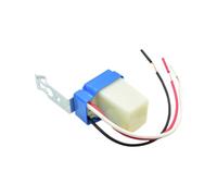 Outdoor Photocell Sensor - Automatic Dusk To Dawn Control | 120V Light Sensor Switch With Threaded Knuckle, Day Night Photoelectric Cell Replacement For Post Lanterns, Wall Packs