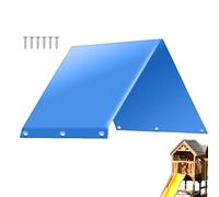 Outdoor Playset Roof Replacement - Water-Resistant Outdoor Swingset Shade | Rainproof Waterproof UV Protection Awning For Playset 52 x 90 pouces