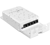 Outdoor PoE Extender 1 to 4, 90W 802.3af/at/BT Input, 60W Output, Mini 5 Port PoE Repeater IP66 Waterproof, Vlan, Extension up to 250m, Unmanaged PoE Passthrough Switch, Wall Mount