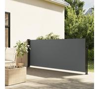 Outdoor Privacy Sun e ning - Panneau de balcon imperméable et opaque, protection UV, facile à installer, gris, 140 x 500 cm pour terrasse et terrasse