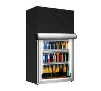 Outdoor Refrigerator Cover - Beverage Refrigerator Protection Covers | Magnetic Closure, UV Block Fridge Zipper Cover for Dorm, Kitchen, Camping, Picnic, Outdoor Use, Patio, Tailgate