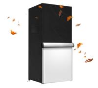 Outdoor Refrigerator Cover |Waterproof And Dustproof Upright Mini Fridge Covers Beverage Refrigerator Protection Cover | Magnetic Closure UV Block Fridge Zipper Covering For Dorm Kitchen Camping