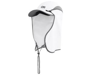 Outdoor Research - Sun Runner Cap - Chapeau - 55-57 cm - M - white / dark grey