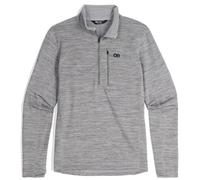 Outdoor Research - Vigor Grid Fleece Half Zip - Polaire homme Grey Heather - M