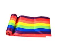 Outdoor Slide Mat - Grass Sliding Tarp | Colorful Heavy-Duty, Rainbow