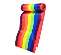 Outdoor Slide Mat - Grass Sliding Tarp | Colorful Heavy-Duty, Rainbow
