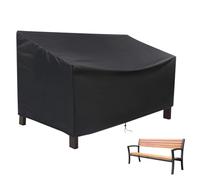 Outdoor Sofa Cover | Patio Sofa Covers Waterproof | Sun Blocking Cloth With Adjustable Straps For Poolside Balcony Beach House Bench Stackable Chair