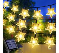 Outdoor Solar String Lights, 12 M 100 Led Star Fairy Lights Christmas Ip65 Waterproof 8 Modes Decoration For Christmas, Outdoor, Garden, Patio, Courtyard, Home, Bedroom, Wedding, Party