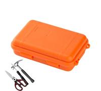 Outdoor Survival Box - Mallette de rangement étanche, résistante chocs, organisateur robuste et scellé pour l'équipement, grande boîte de rangement | avec un design résistant à la pression