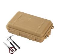 Outdoor Survival Box - Mallette de rangement étanche, résistante chocs, organisateur robuste et scellé pour l'équipement, grande boîte de rangement | avec un design résistant à la pression