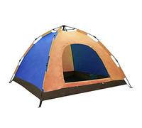 Outdoor Tent 4 People Fully Automatic Spring Tent Camping Tent Single Layer Waterproof Environmentally Friendly Fabric for Beach,Outdoor,Traveling,Hiking,Camping Automatic Camping Tent
