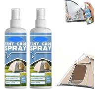 Outdoor Tent Fabric Cleaner and Restorer,Fabric Protector Spray,All-purpose Cleaning Spray,Tents Care Sprays Remove Dirt Grime & Stains on Tents,Backpacks,Canvas Surfaces (2 Pcs)