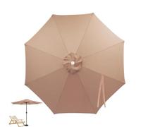 Outdoor Umbrella Replacement Canopy 11-Foot 8-Rib Cantilever Fabric Cover