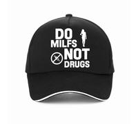 Outdoor Unisexe Faire des Milfs sans Drogue Blague drôle Casquette de Baseball Style été stylisé Respirant Casquette de Golf Hommes Femmes Casquettes Snapback Ajustables Gorras