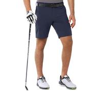 Outdoor Ventures Short de golf stretch UPF 50+ pour homme - Léger - Séchage rapide - 22,4 cm - Avec 3 supports pour t-shirt et poches - Pour le golf, Bleu marine, 44
