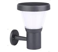 Outdoor Wall Sconce IP65 Waterproof LED Solar Wall Light Home Garden Light Wall Lamp Gate Fence Light Outdoor Garden Villa Wall Lights(Positive white light)