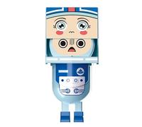 Outdoor Water Squirter - Square Head Anime Outdoor Water Squirter, Beach Party Games for Outside & Indoor Swimming, Fun and Interactive Water Soaker for Kids, Summer Outdoor