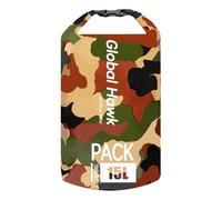 Outdoor Waterproof Bag, Adjustable Roll Top Dry Sack with Detachable Shoulder Straps, Durable Waterproof Backpack for Swimming, Rafting, Kayaking, Hiking, Camping, Beach, and Outdoor Adventures