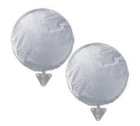 Outdoor Waterproof Fan Covers 2 Pack Washable Drawstring Protectors
