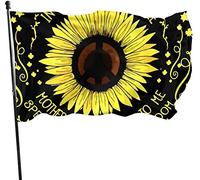 Outdoor When I Find Myself in Times of Trouble Garden Flag, Family Party Flag Décorations de 0,9 x 1,5 m pour la maison en plein air